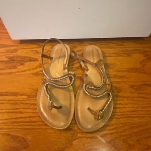 COPY - Antonio Melani Snake Sandals - Size 8